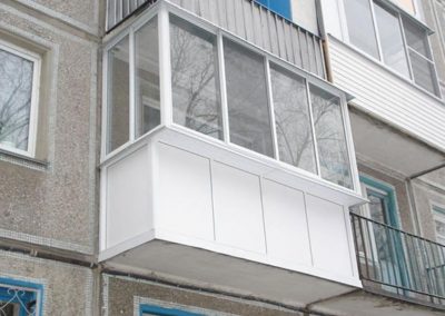 наружное утепление балкона в Минске