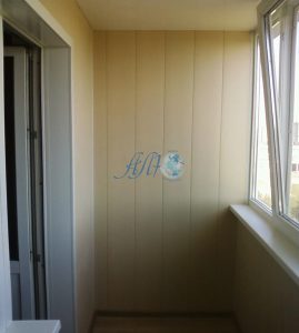 обшивка панелями ПВХ балкона в Минске цена