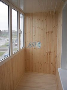 отделка балкона вагонкой заказать