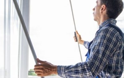 Установка москитной сетки