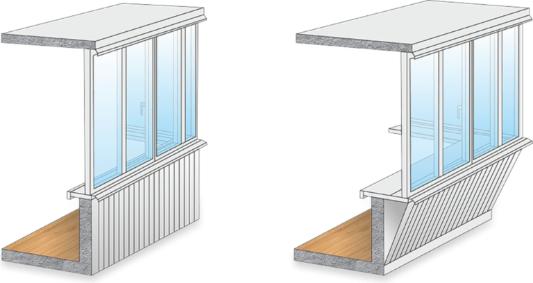 Вынос балкона